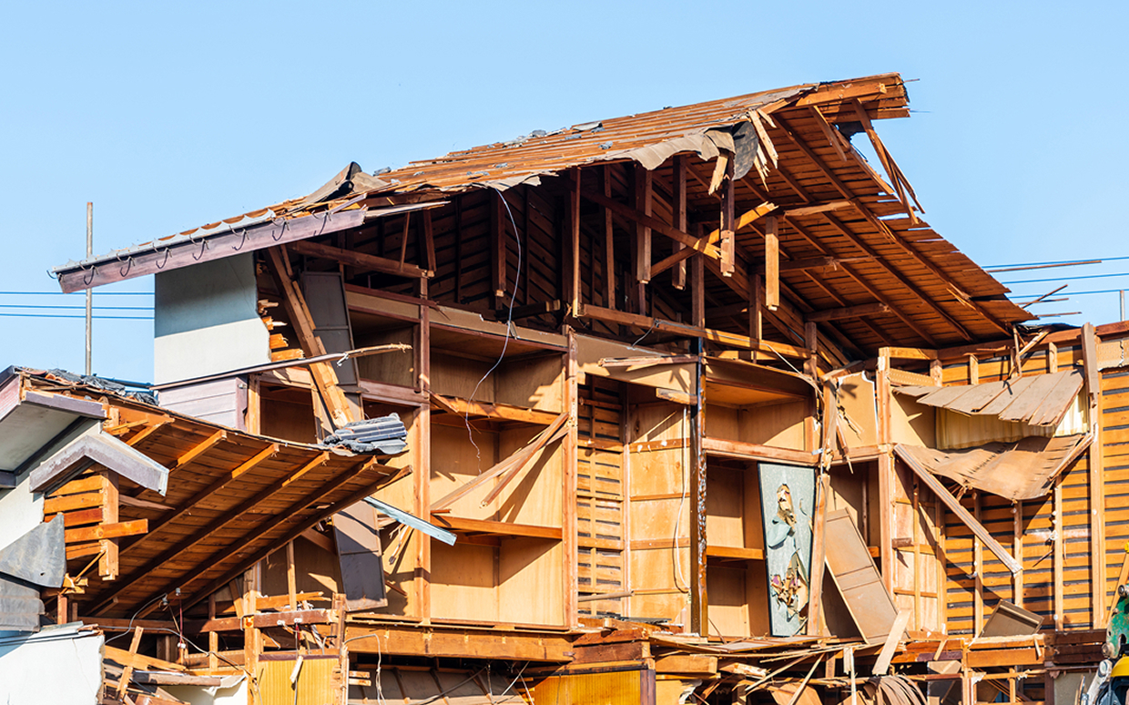 木造建物解体工事