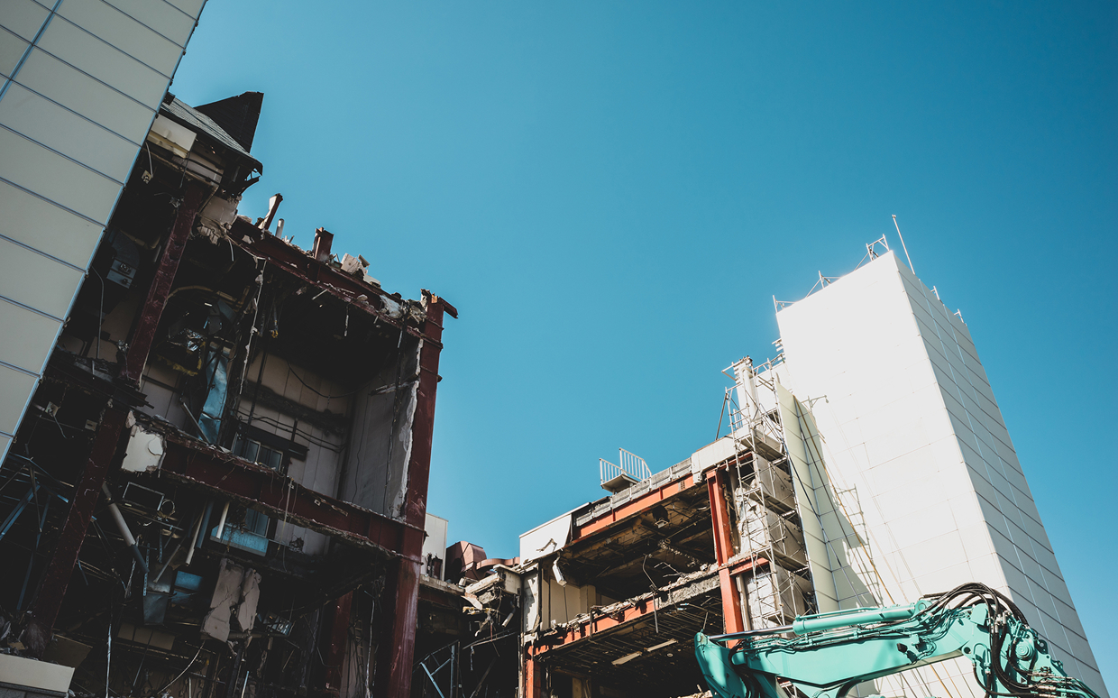 S造（鉄骨造）解体工事