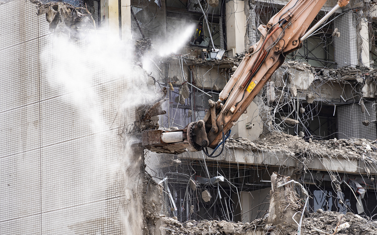 RC（鉄筋コンクリート造）解体工事