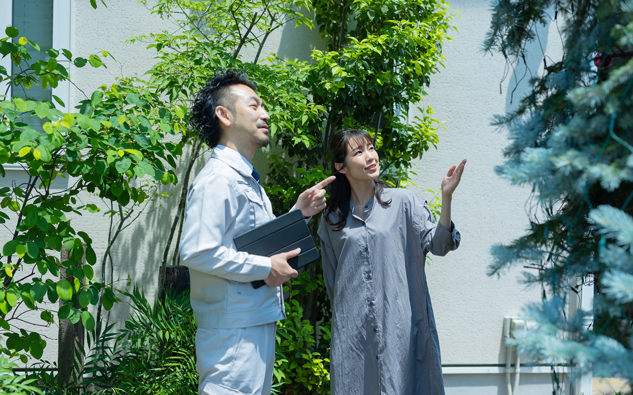 お庭の魅力を一年中キープする定期管理