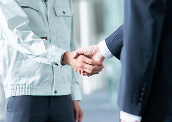 地域貢献と誠実な対応